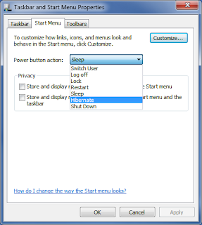 Change the Working or Action of Power Button in Windows 7 | Computing ...